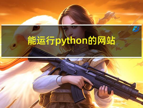 能运行python的网站的相关图片