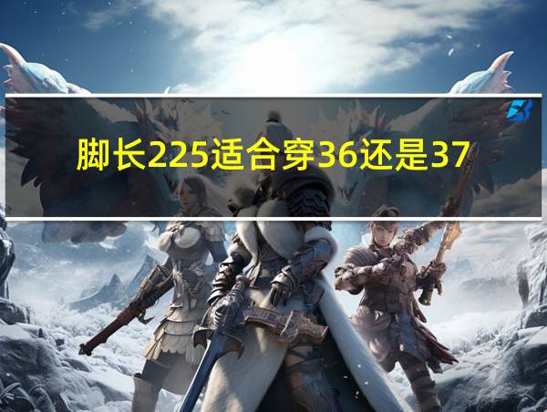 脚长225适合穿36还是37的相关图片