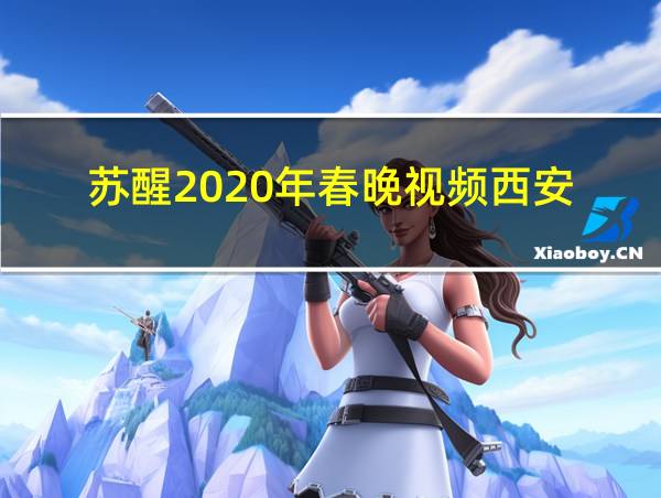 苏醒2020年春晚视频西安的相关图片