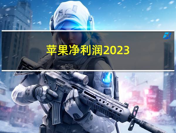 苹果净利润2023的相关图片