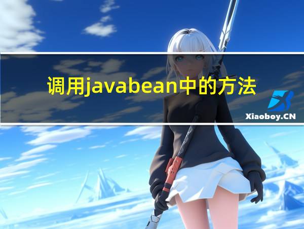 调用javabean中的方法的相关图片