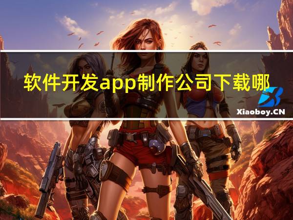 软件开发app制作公司下载哪个软件的相关图片