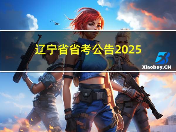 辽宁省省考公告2025的相关图片