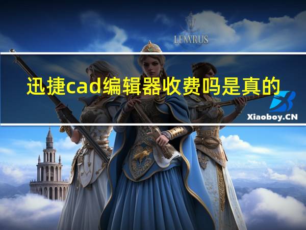 迅捷cad编辑器收费吗是真的吗的相关图片