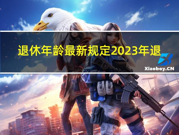 退休年龄最新规定2023年退休表的相关图片