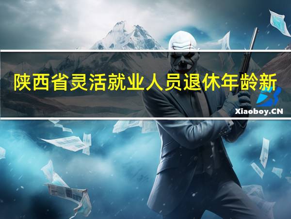 陕西省灵活就业人员退休年龄新规定2023的相关图片