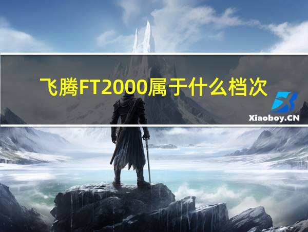 飞腾FT2000属于什么档次的相关图片