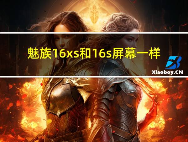 魅族16xs和16s屏幕一样吗的相关图片