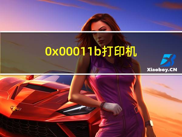 0x00011b打印机的相关图片