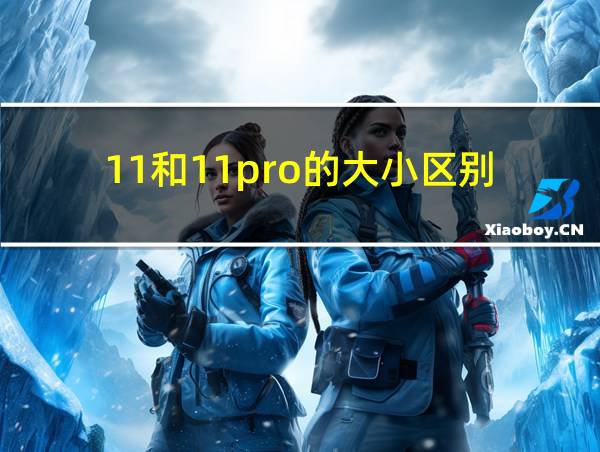 11和11pro的大小区别的相关图片