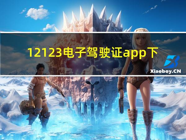 12123电子驾驶证app下载的相关图片