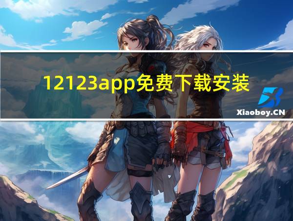 12123app免费下载安装的相关图片