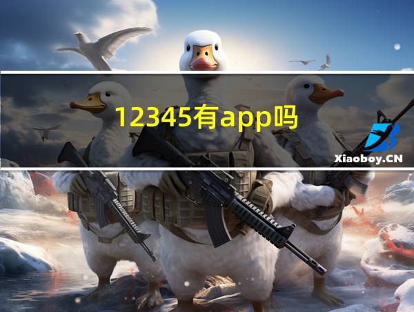 12345有app吗的相关图片