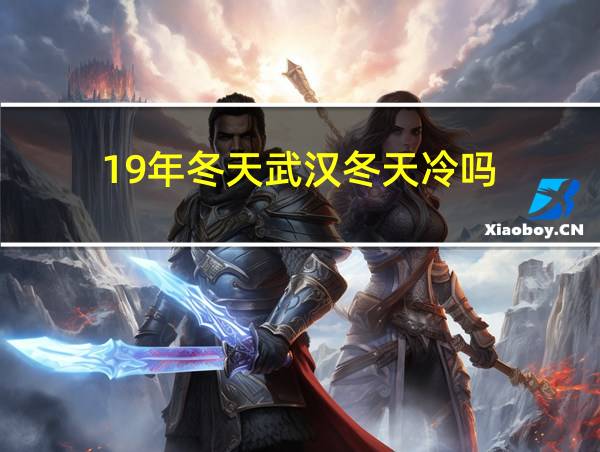 19年冬天武汉冬天冷吗