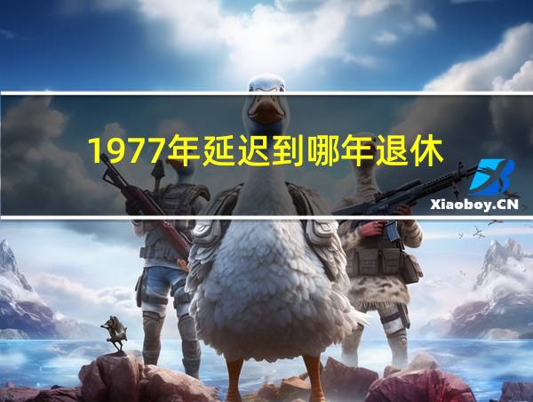 1977年延迟到哪年退休的相关图片