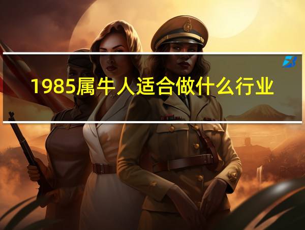 1985属牛人适合做什么行业的相关图片