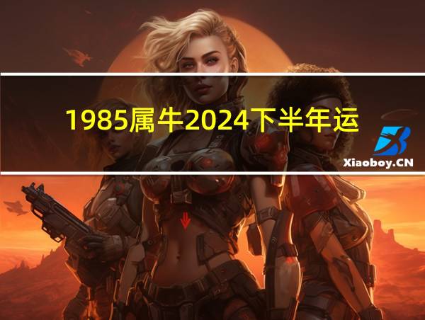 1985属牛2024下半年运势的相关图片