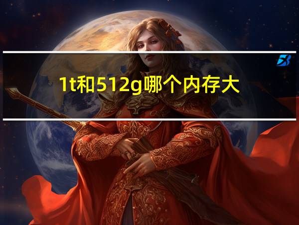 1t和512g哪个内存大的相关图片