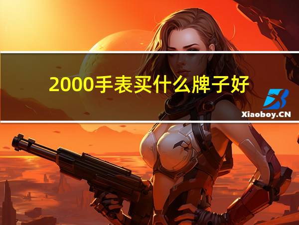 2000手表买什么牌子好的相关图片