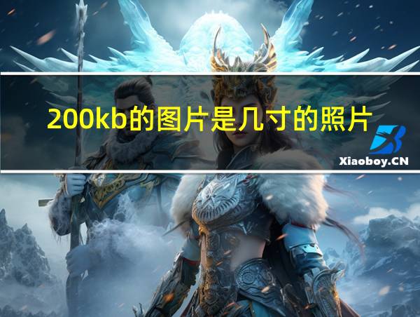 200kb的图片是几寸的照片的相关图片