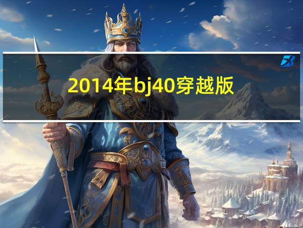 2014年bj40穿越版的相关图片