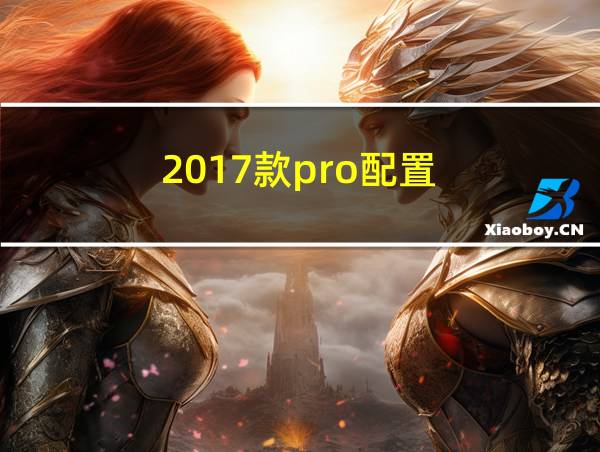 2017款pro配置的相关图片