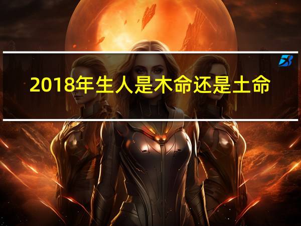 2018年生人是木命还是土命的相关图片