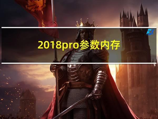 2018pro参数内存的相关图片