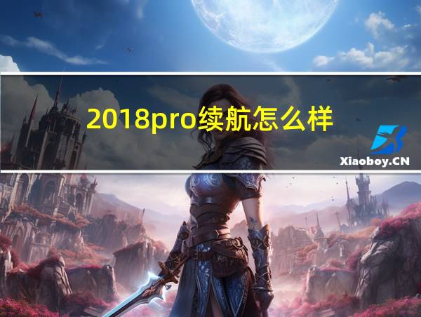 2018pro续航怎么样的相关图片