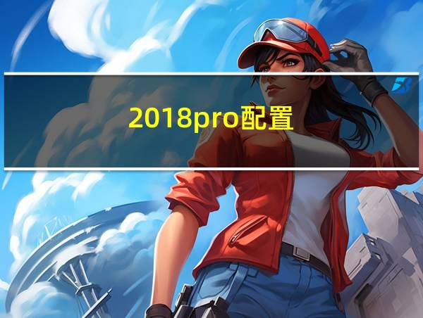 2018pro配置的相关图片