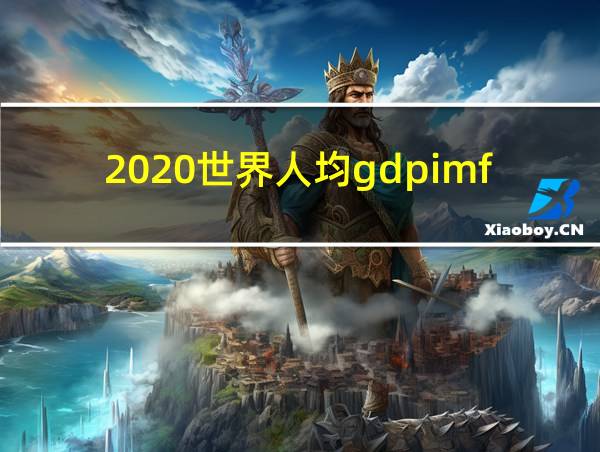 2020世界人均gdpimf的相关图片