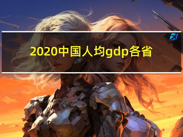 2020中国人均gdp各省的相关图片