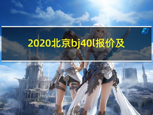 2020北京bj40l报价及图片7的相关图片