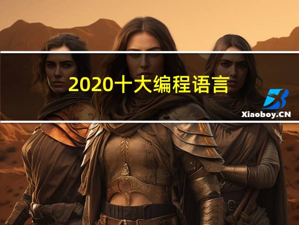 2020十大编程语言的相关图片