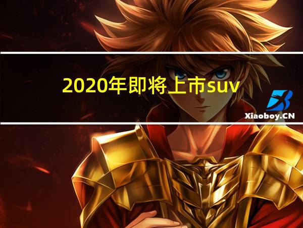 2020年即将上市suv的相关图片