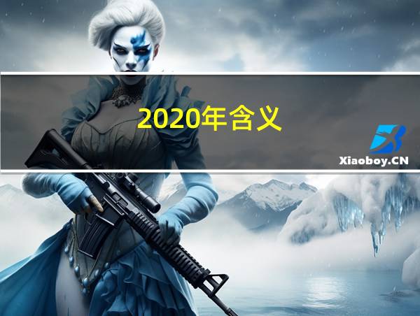 2020年含义的相关图片