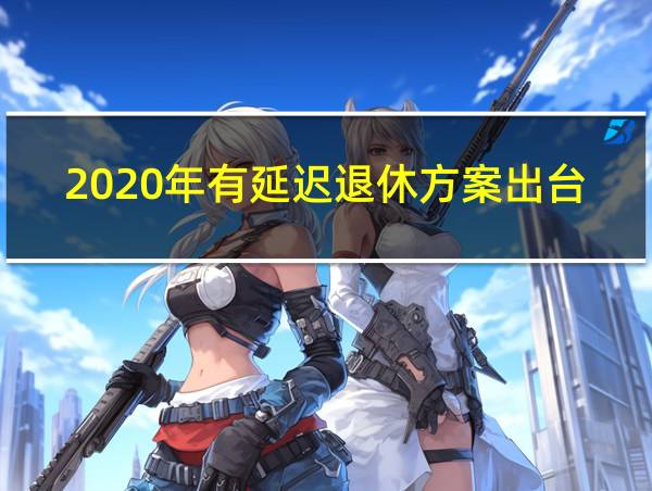 2020年有延迟退休方案出台吗的相关图片