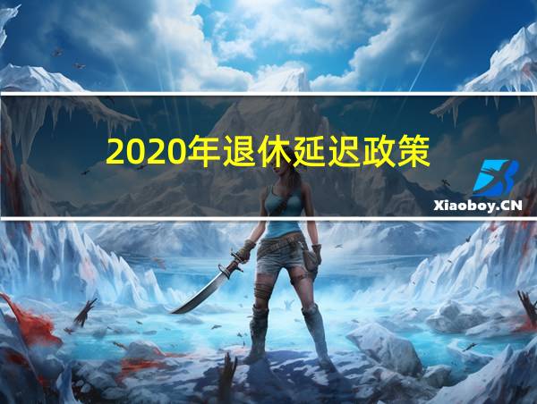 2020年退休延迟政策的相关图片