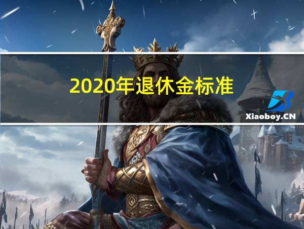 2020年退休金标准的相关图片