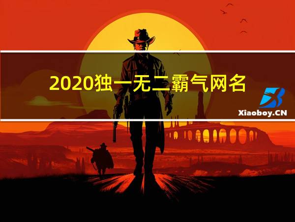 2020独一无二霸气网名的相关图片