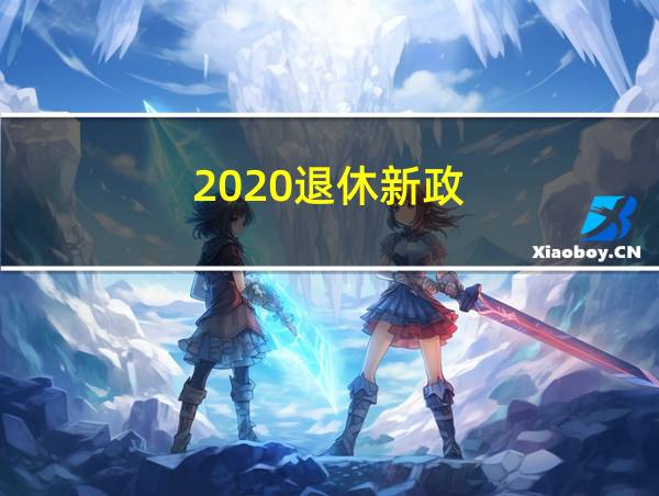 2020退休新政的相关图片