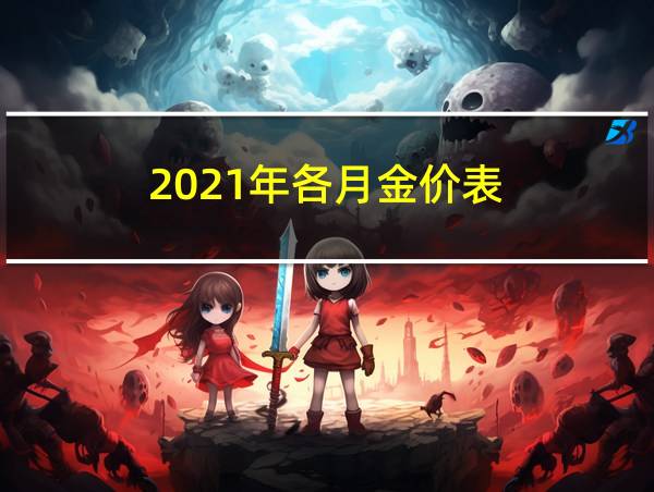 2021年各月金价表的相关图片