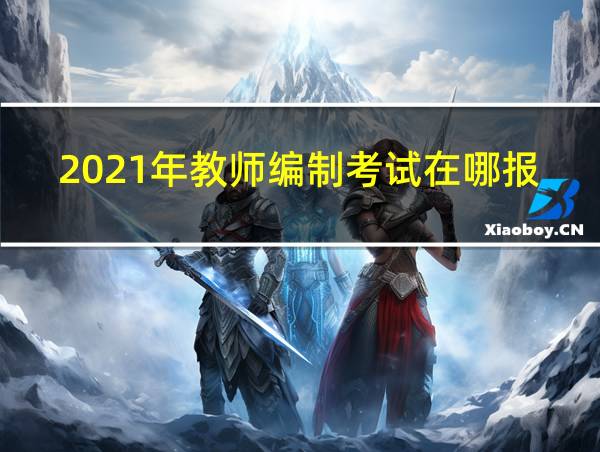 2021年教师编制考试在哪报名的相关图片