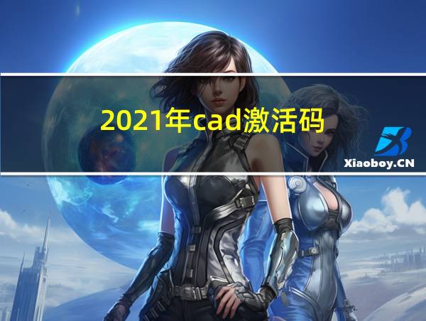 2021年cad激活码的相关图片