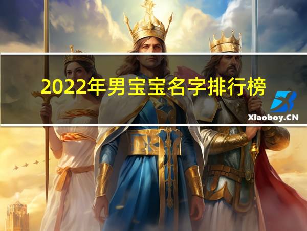 2022年男宝宝名字排行榜的相关图片