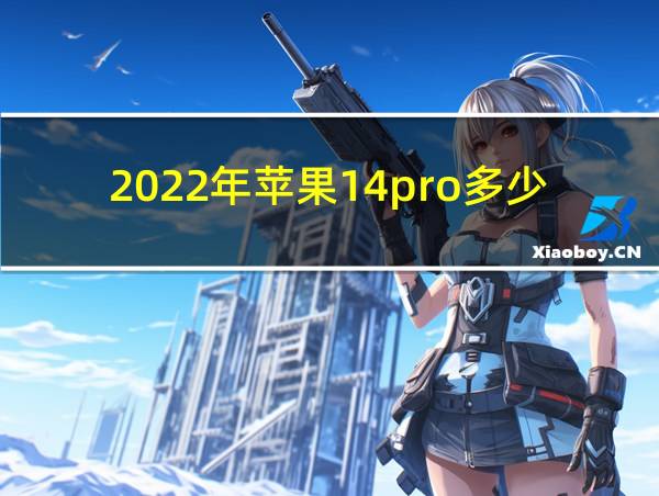 2022年苹果14pro多少钱的相关图片