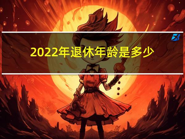 2022年退休年龄是多少的相关图片