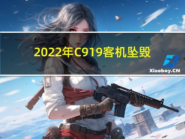 2022年C919客机坠毁的相关图片