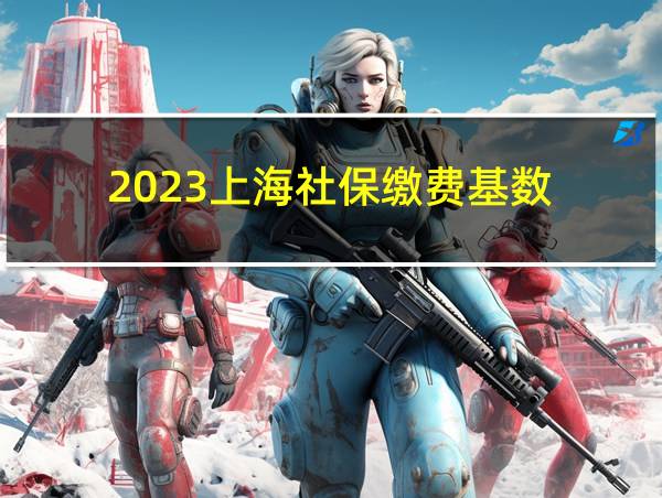 2023上海社保缴费基数的相关图片