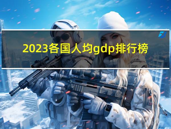 2023各国人均gdp排行榜一览表的相关图片